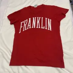 フランクリンマーシャル　Tシャツ 赤 S 日本Ｍのサムネイル