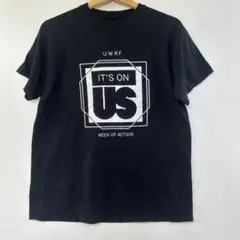UWRF IT'S ON US Tシャツ ブラック M