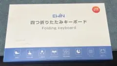 【最新】EWiN キーボード ワイヤレス 折りたたみ bluetooth