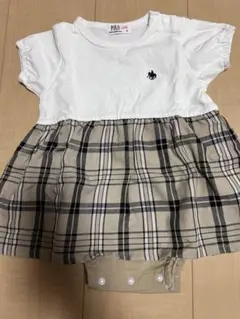 POLO Baby チェック柄ワンピース 70 ポロ