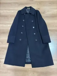 ⭐︎美品⭐︎ネイビーウールコート　Ｌサイズ