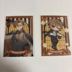にじさんじ　ハピトリ　ポップコーン　伏見ガク 等身　デフォルメ　2点セット