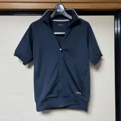 UNIQLO DRY フルジップジャケット 半袖 ネイビー Sのサムネイル