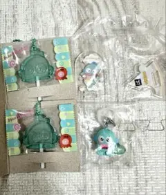 【おまけ付】サンリオハンギョドン キャンディチャーム めじるしチャーム 缶バッジ