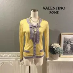 【8万円】VALENTINO シルク　アンサンブル　カーディガン　セットのサムネイル