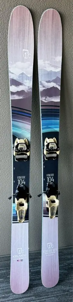 icelantic スキー板　RIVETER 104 169㎝　フルチューン済 icelantic スキー板 RIVETER 104 169㎝ フルチューン済 - メルカリ