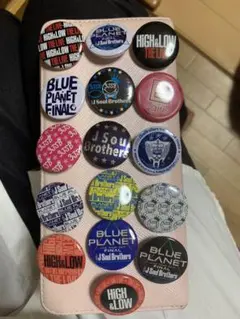 早い者勝ち!!LDH LIVEグッズ缶バッジお好きな柄3個セット