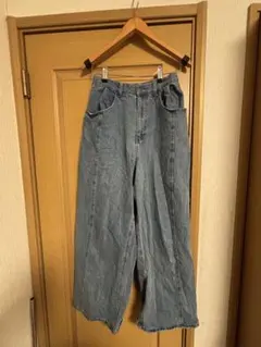 LEPSIM ワイドデニムパンツ Mサイズのサムネイル