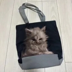 猫プリントエコバッグ