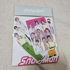 【新品未開封】SnowMan popup ステッカーパック