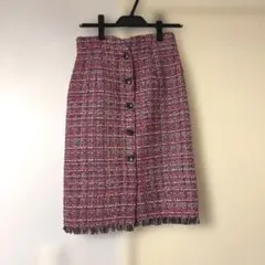 新品タグ付き 25年♡ルネ キュロット ツイード ショートパンツ TISSUE