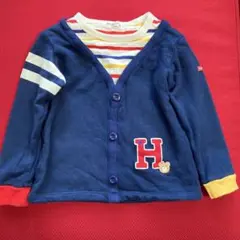 ミキハウス　ホットビスケッツ　トレーナー　110