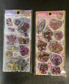 サンリオ ウォーターinシール 日焼け 2種セット　新品未開封