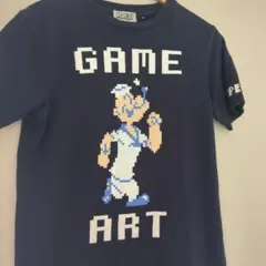 POPEYE GAME ART ポパイ Tシャツ ネイビー M ドット絵のサムネイル