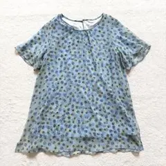 HIROKO BIS ヒロコビス ドット 水玉 カットソー ブラウス チュニックのサムネイル