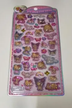 うるちゅるポップシール　　サンリオキャラクターズ　日焼け