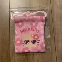 헬로 키티 건 가방 파우치 무두질 키티