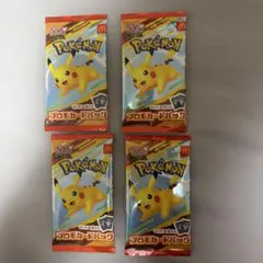 ポケモン マクドナルド　プロモカードパック 4パックセット