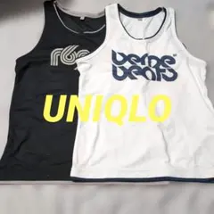 UNIQLO タンクトップ 2枚セット r69m berne beats