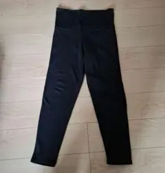 マタニティ ブラック 裏起毛 レギンスL－LL