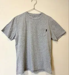 極上コットンnano baseポケットTシャツM 杢グレー ナノユニバース 美品のサムネイル