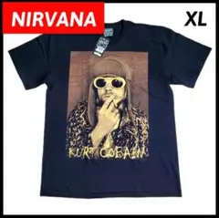 ​【新品タグ付】KURT COBAIN XL 両面プリント ビッグシルエットのサムネイル