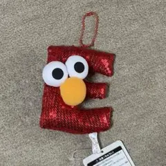 USJ ユニバ セサミストリート エルモ スパンコール　ぬいぐるみキーホルダー