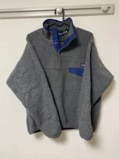 90s Patagonia スナップT M グレー　【美品】　柴田ひかり