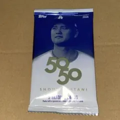 topps 大谷翔平 50/50 未開封1パック ドジャース
