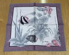 JIM THOMPSON シルクハンカチ　ミニ　魚