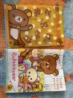 リラックマ 10周年クリアファイル 2枚セット