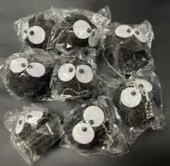 8個セット まっくろぽんぽんマスコット ボールチェーン まっくろくろすけ トトロ
