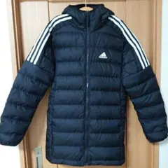 adidas エッセンシャルズ ダウンパーカー　ブラック Sサイズ