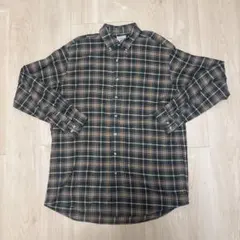 L.L.Bean チェックシャツ ネルシャツ L-TALL 古着 アメカジ