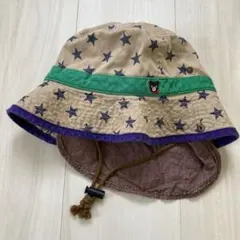 ダブルB サファリハット 日除け付き帽子