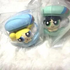 パワーパフガールズ きゃらまかろん バブルス バターカップ 2点セット
