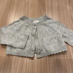 baby GAP グレー カーディガン 60cm