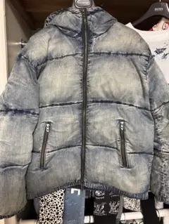❗️未使用　毎日値下げ❗️24AW DIESEL デニムパファージャケット 48