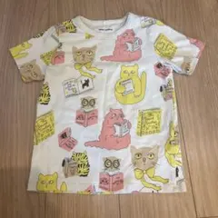 mini rodini 猫柄 Tシャツ 120のサムネイル