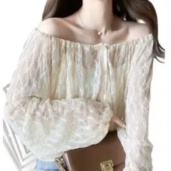 【新品】 Classical Elf マルチway ストレッチレースカーディガン