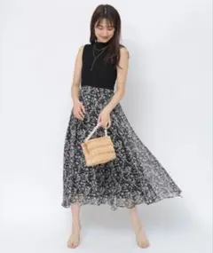 新品STELLA VIANA Animal pattern プリーツワンピース - メルカリ
