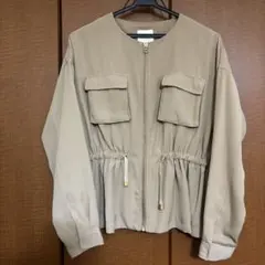 美品✴︎【AG by aquagirl】ジッパー付き ブルゾン　ジャケット