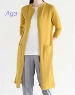 Aga ♡ シアー ロングカーディガン ヤマダヤのサムネイル