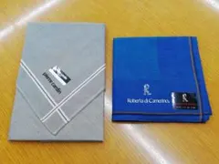 ピエールカルダン　ロベルタディカメリーノ　ハンカチ　2枚セット　紳士用　ご主人用