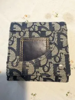 Christian Dior クリスチャンディオール トロッター 三つ折り財布