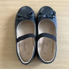 Pair Maman ブラックフォーマルシューズ 18.0