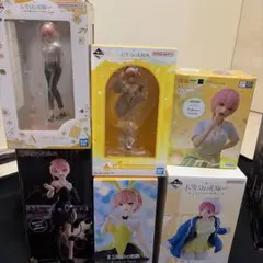 五等分の花嫁　中野一花　フィギュア6体セット