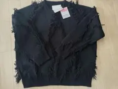 Cherimi フリンジオーバーニットトップス