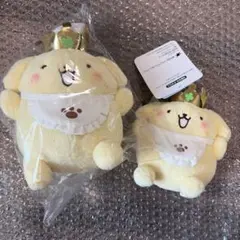 ポムポムプリン ぬいぐるみS・マスコット 王冠 マフィン 30周年
