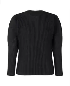HOMME PLISSÉ ISSEY MIYAKE ブラック 長袖カットソー 2 - メルカリ